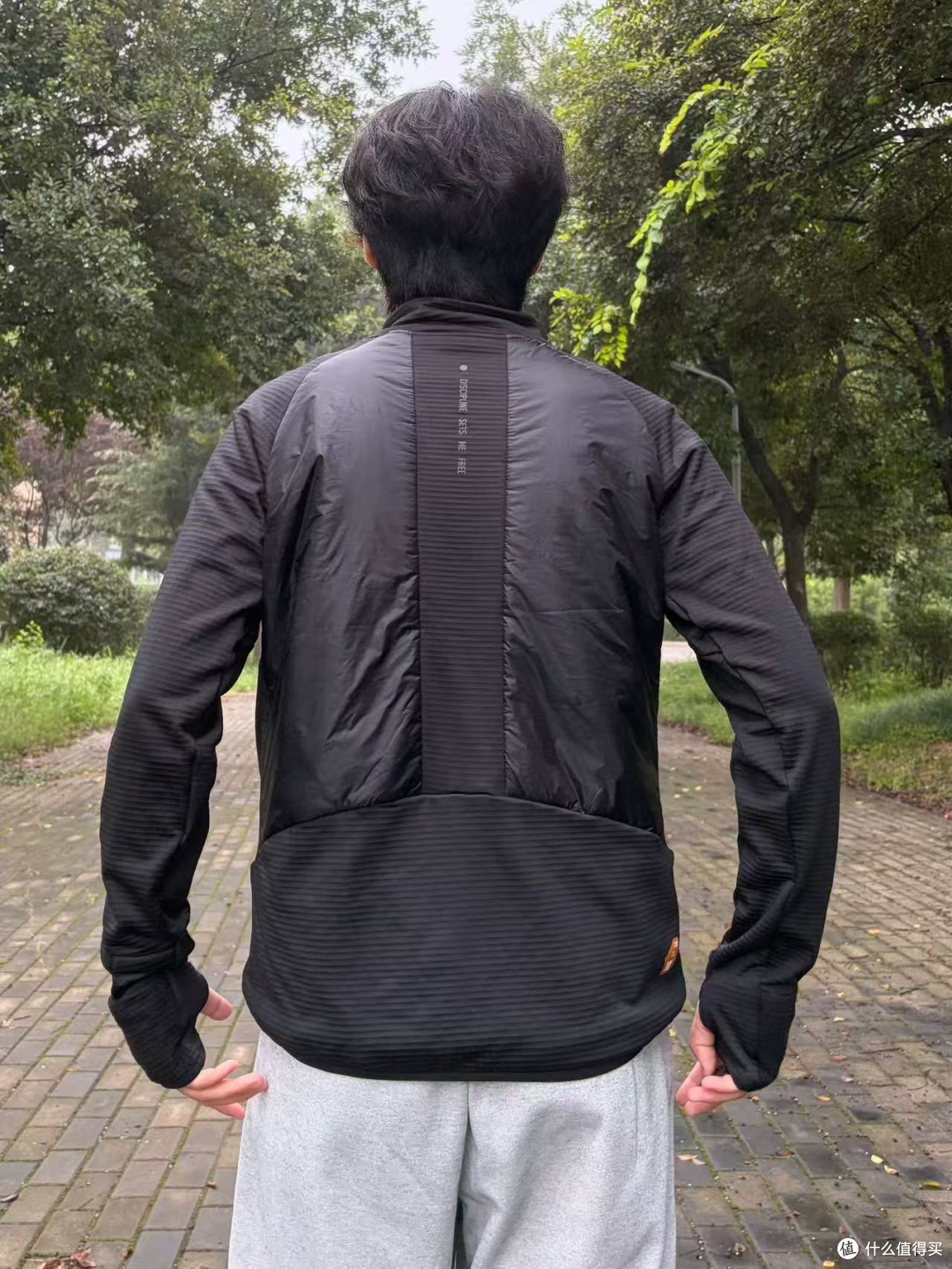 防风防泼水跑步棉服户外训练必备