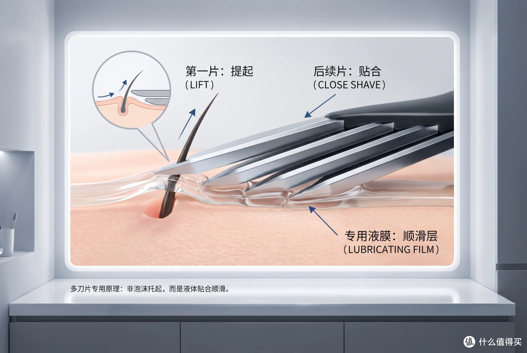 没泡沫感觉差点意思?花王SUCCESS多刀片专用型剃须啫喱膏