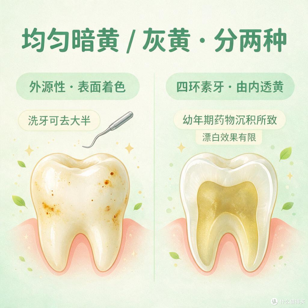 牙齿不是越白越好:这 5 种颜色,其实是身体在报信!