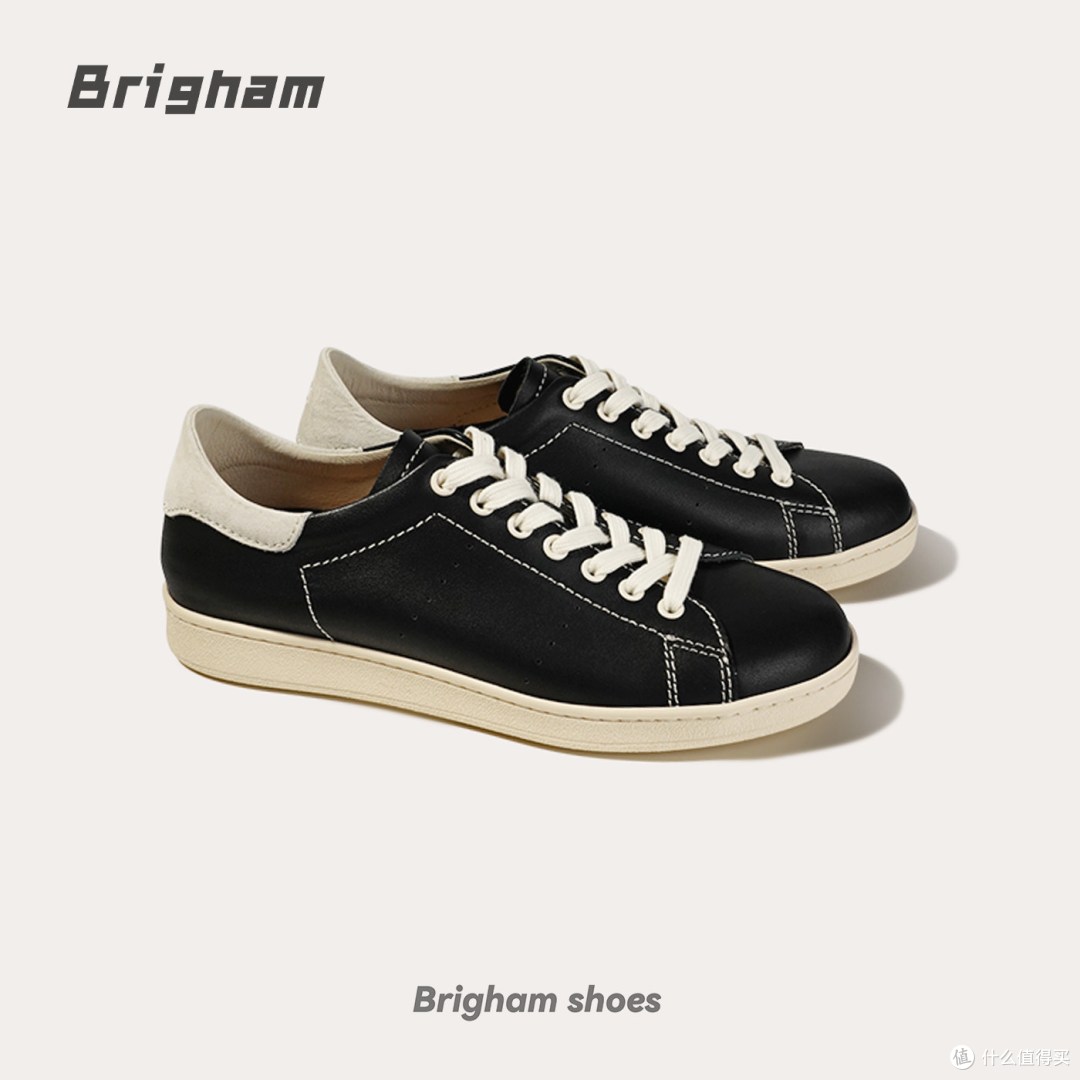 Brigham“使徒”绿尾小白鞋开箱:一双低调复古的日常板鞋