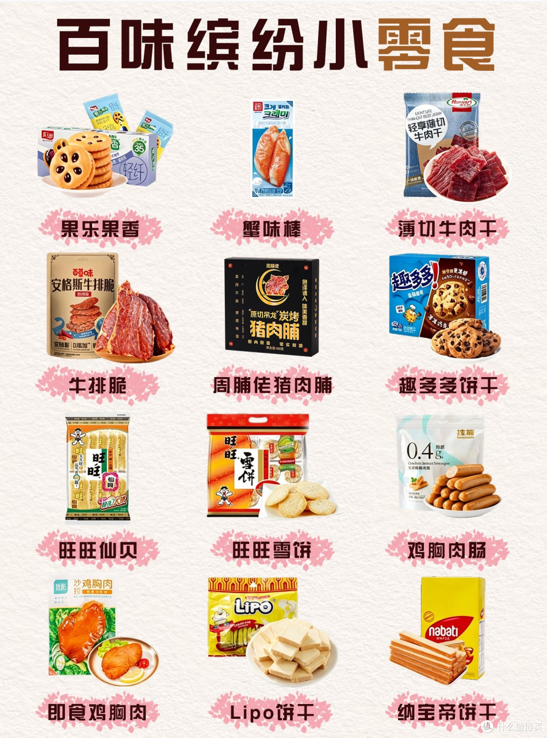多场景适用的小零食推荐清单