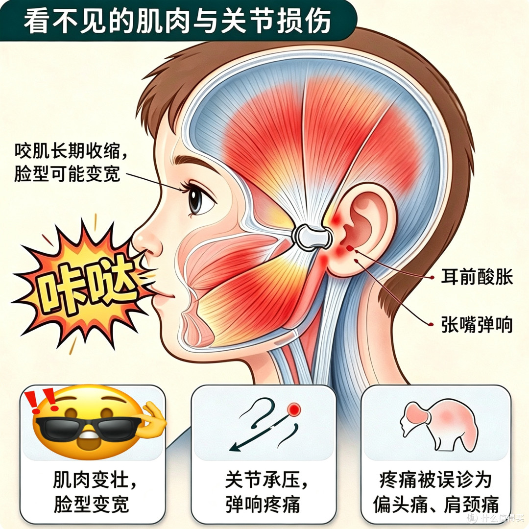 枕头边的嘎吱声:磨牙的5个冷知识与个护避坑