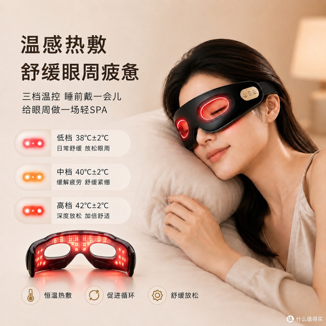 名塑眼部雕仪晒单:热敷舒服,买前必看