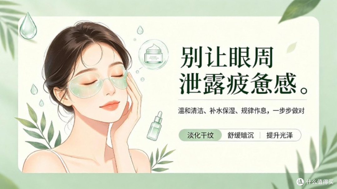 眼周抗老眼霜成分该如何挑选?不同纹路对应适配护肤成分