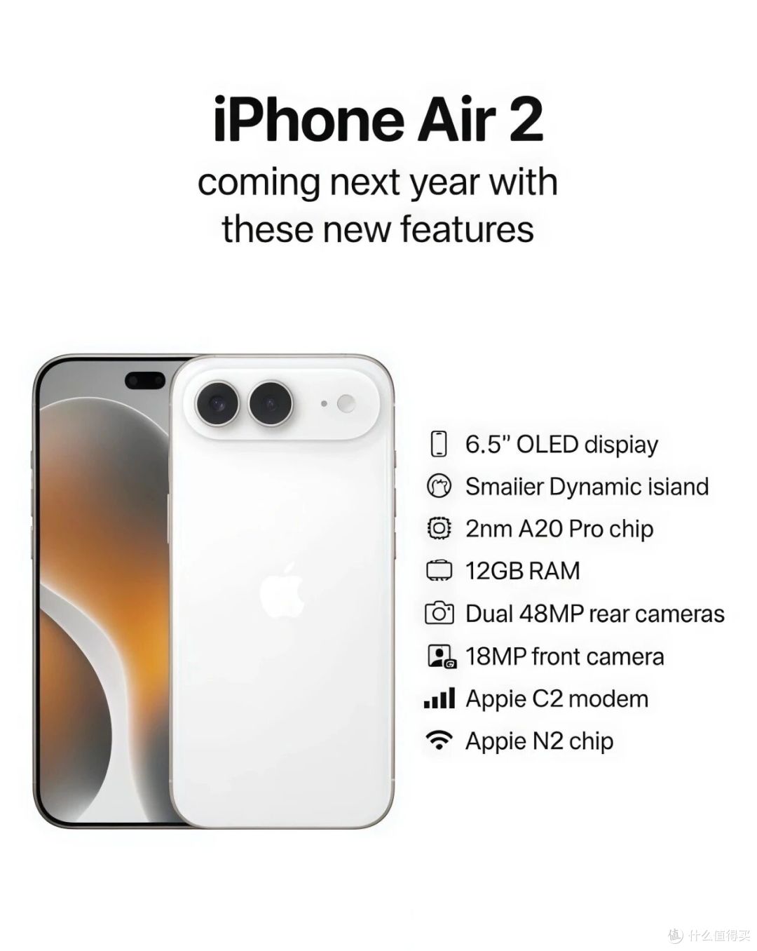 iPhone Air 2爆料汇总完了,我帮你按使用场景理了一遍该不该等!