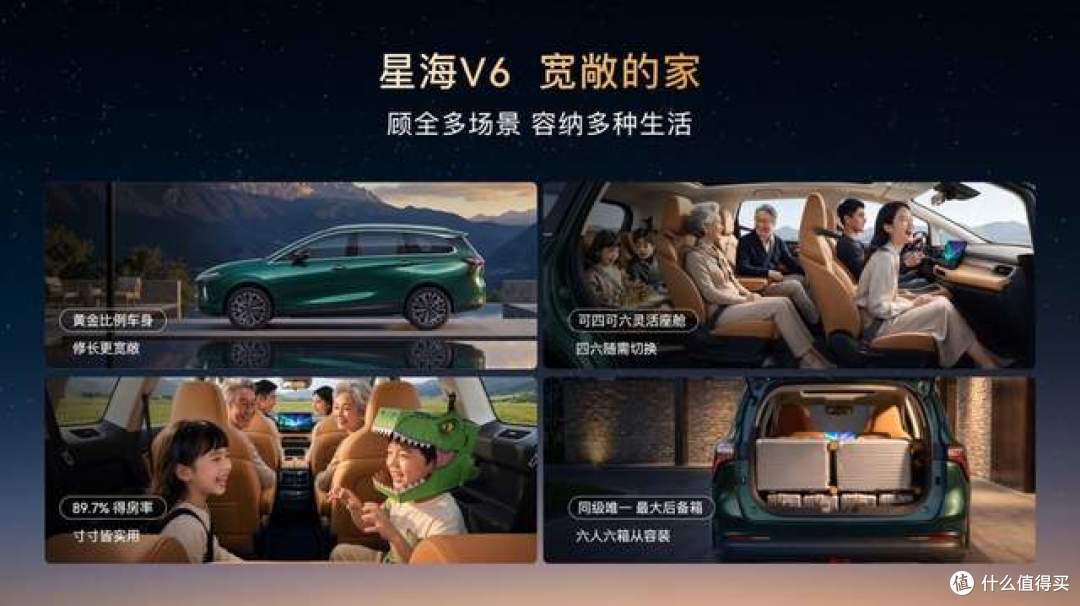 9.99万起，华为乾崑智驾大六座，星海V6正式上市