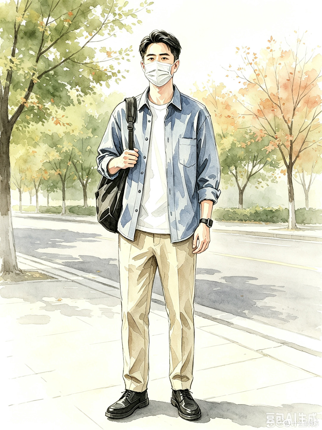 初秋男装衬衫的搭配实践