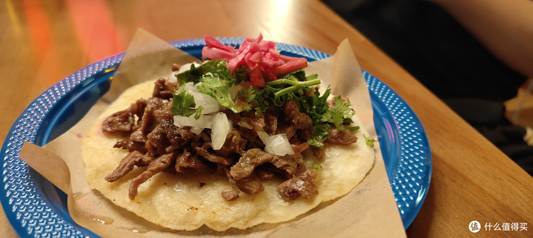 下班之后老墨餐厅吃个taco，来一杯三得利招牌“万志”啤酒，爽快