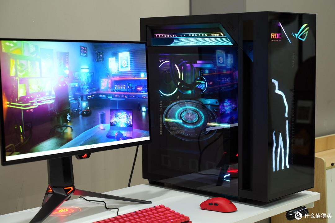 枪神10X上手:没想到9950X3D2+5080只是它的基础,全息投影才是灵魂!