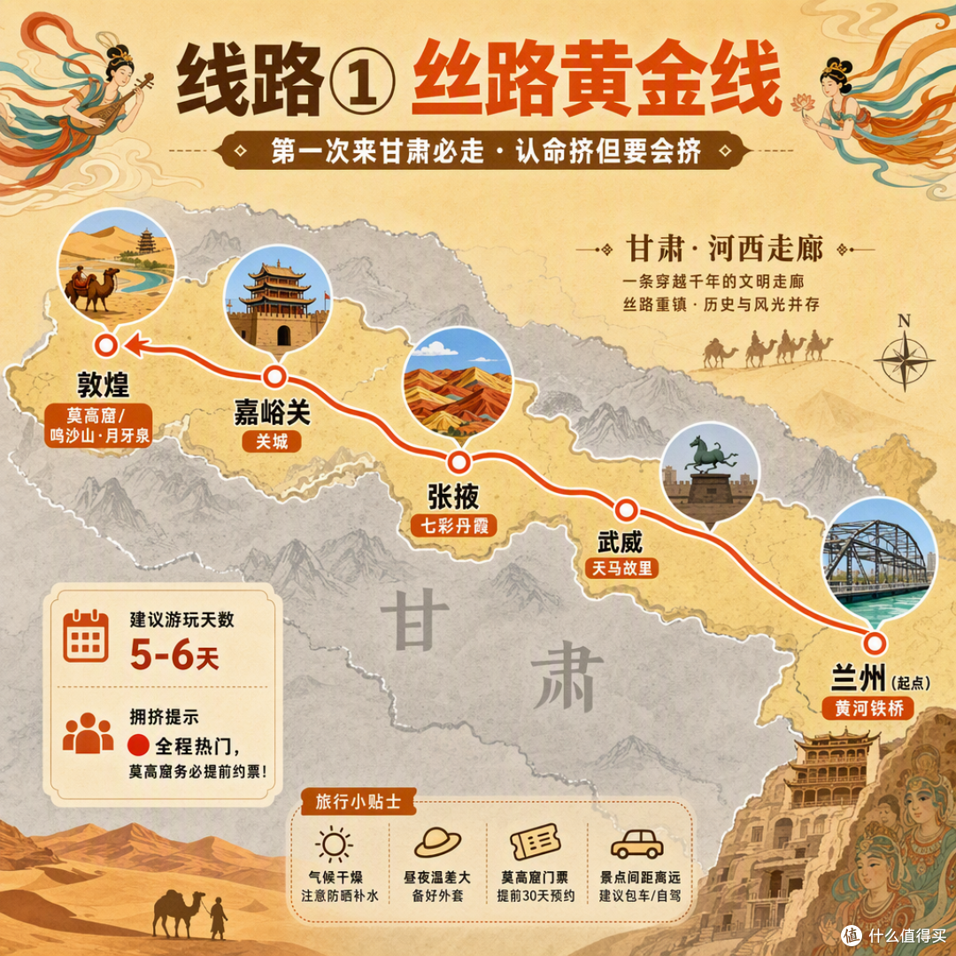 国庆甘肃：莫高窟挤到抢票，陇南甘南却空无一人
