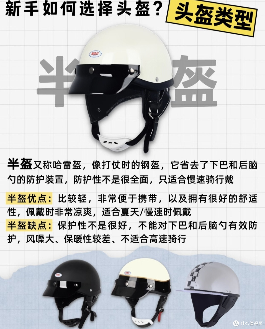 机车头盔类型拆解|从防护到适配车型,新手直接抄作业