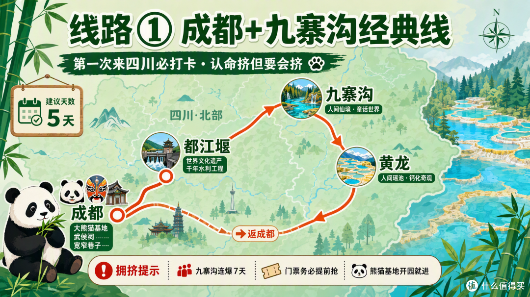 国庆四川:九寨沟连爆7天,川西却藏着大片的"空"