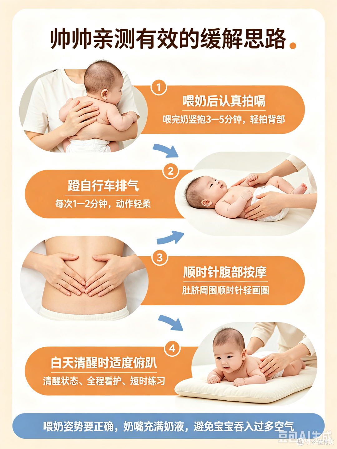 宝宝深夜莫名哭闹、肚子鼓鼓的?亲历肠胀气:新手爸妈别硬扛!