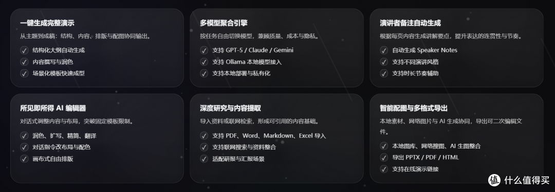AI整活有多强?一句话就能搞定PPT全自动生成!NAS部署LandPPT