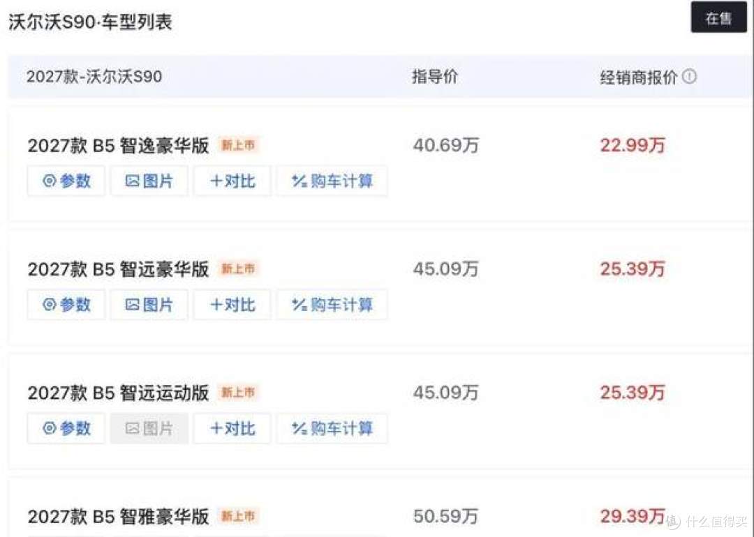 彻底绷不住了!沃尔沃 S90直降 18 万,传统豪车为何集体大甩卖?