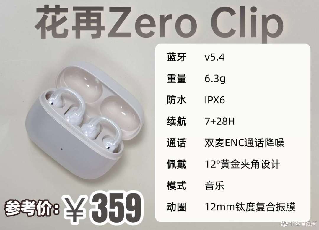 【耳夹式耳机真实测评】花再/虹觅/漫步者三款中端耳夹式耳机对比