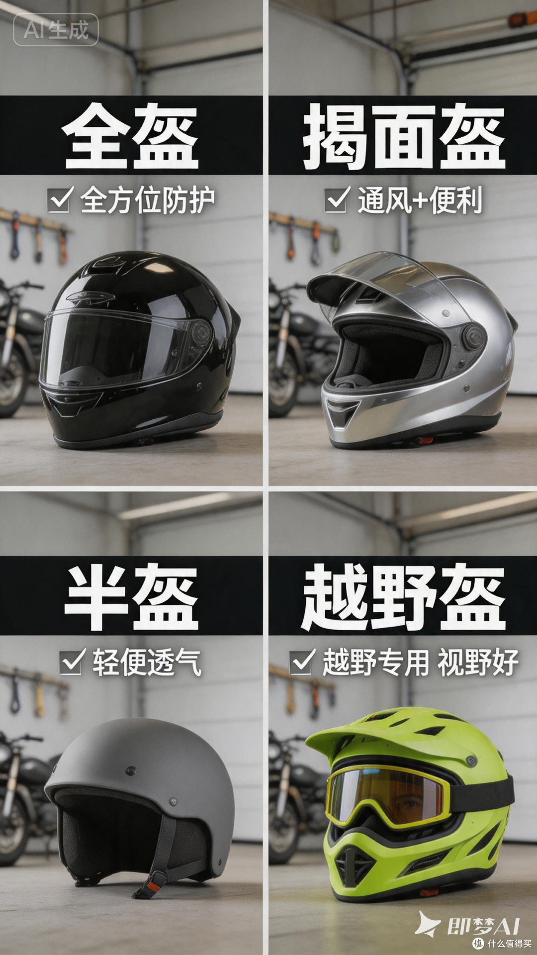 摩托车头盔选购与安全指南