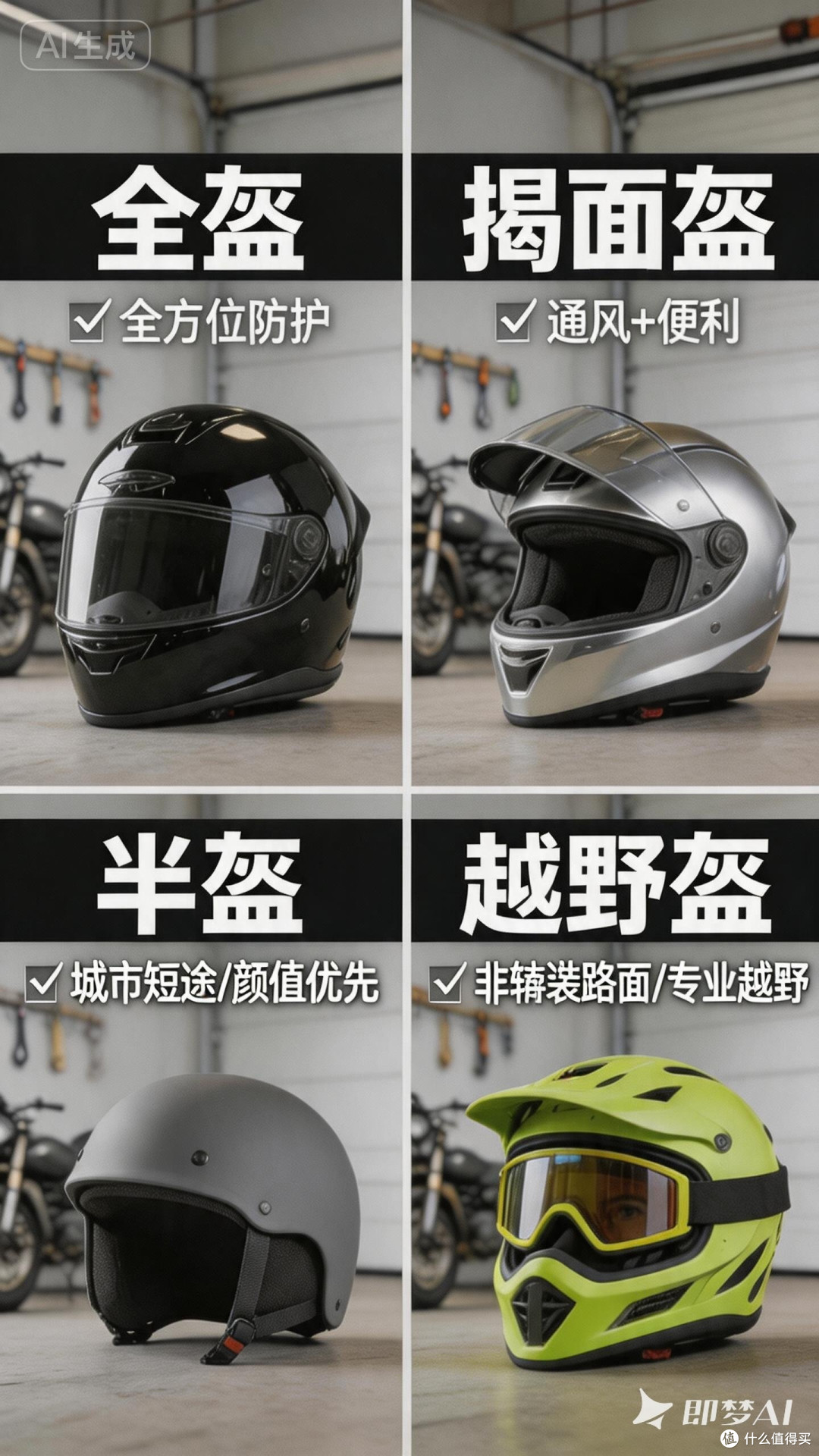 摩托车头盔选购与安全指南