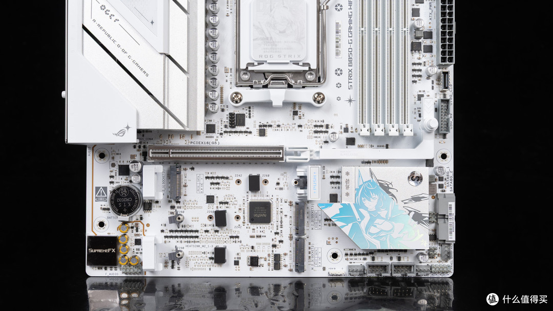 银昕FLP03复古壳装机：9850X3D+华硕ROG B850小吹雪+影驰RTX 5080