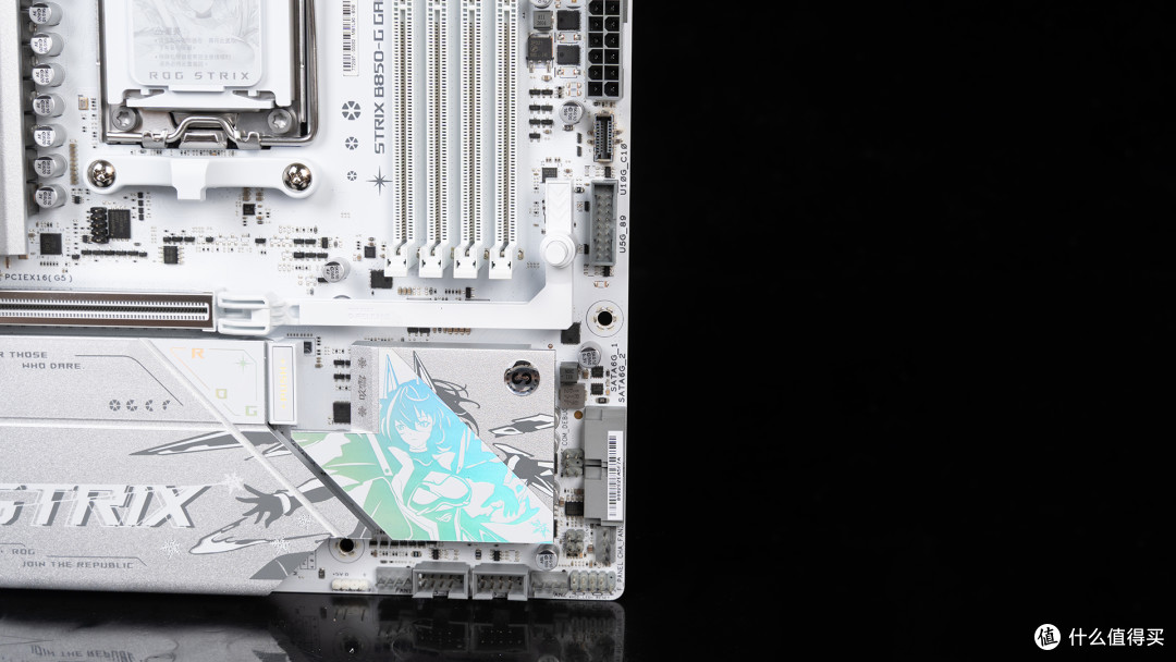 银昕FLP03复古壳装机：9850X3D+华硕ROG B850小吹雪+影驰RTX 5080