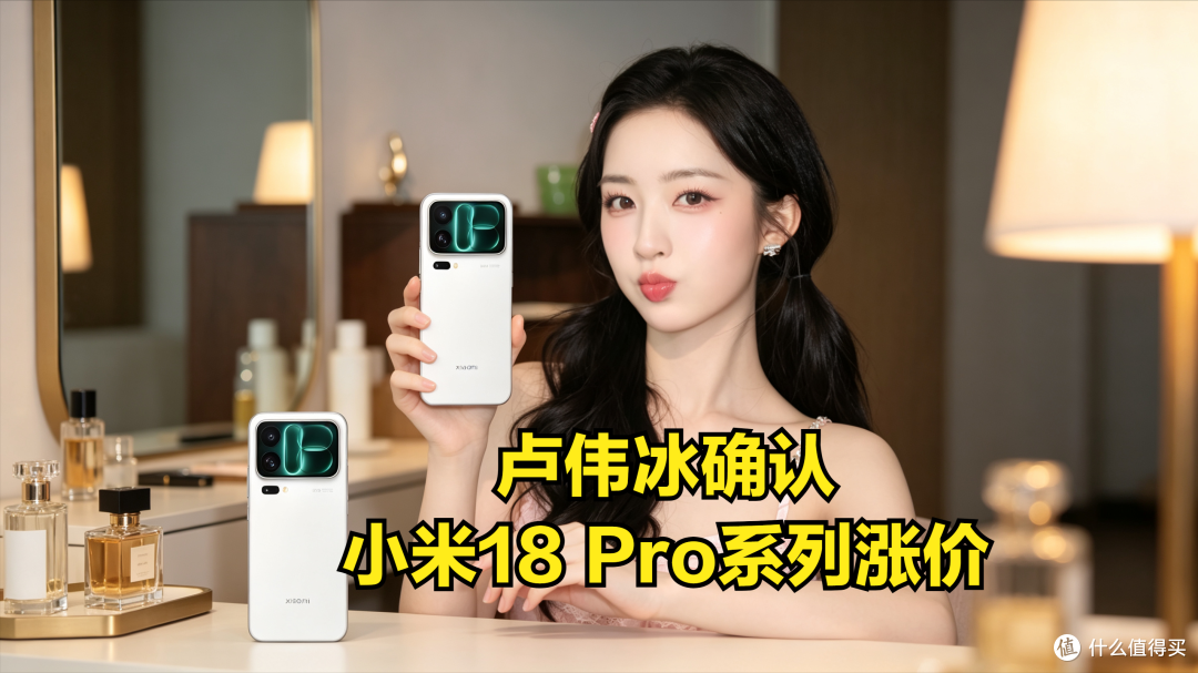 卢伟冰确认:小米18 Pro系列涨价,首发独占高通双旗舰处理器