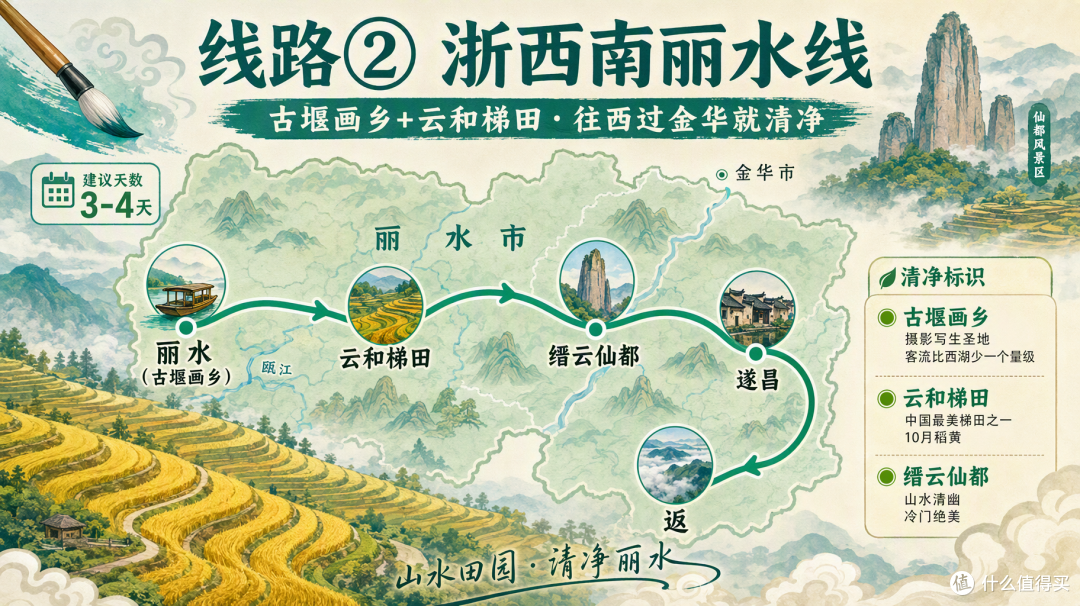 国庆浙江:西湖挤到没地方下脚,有些城市却空得能听见风声