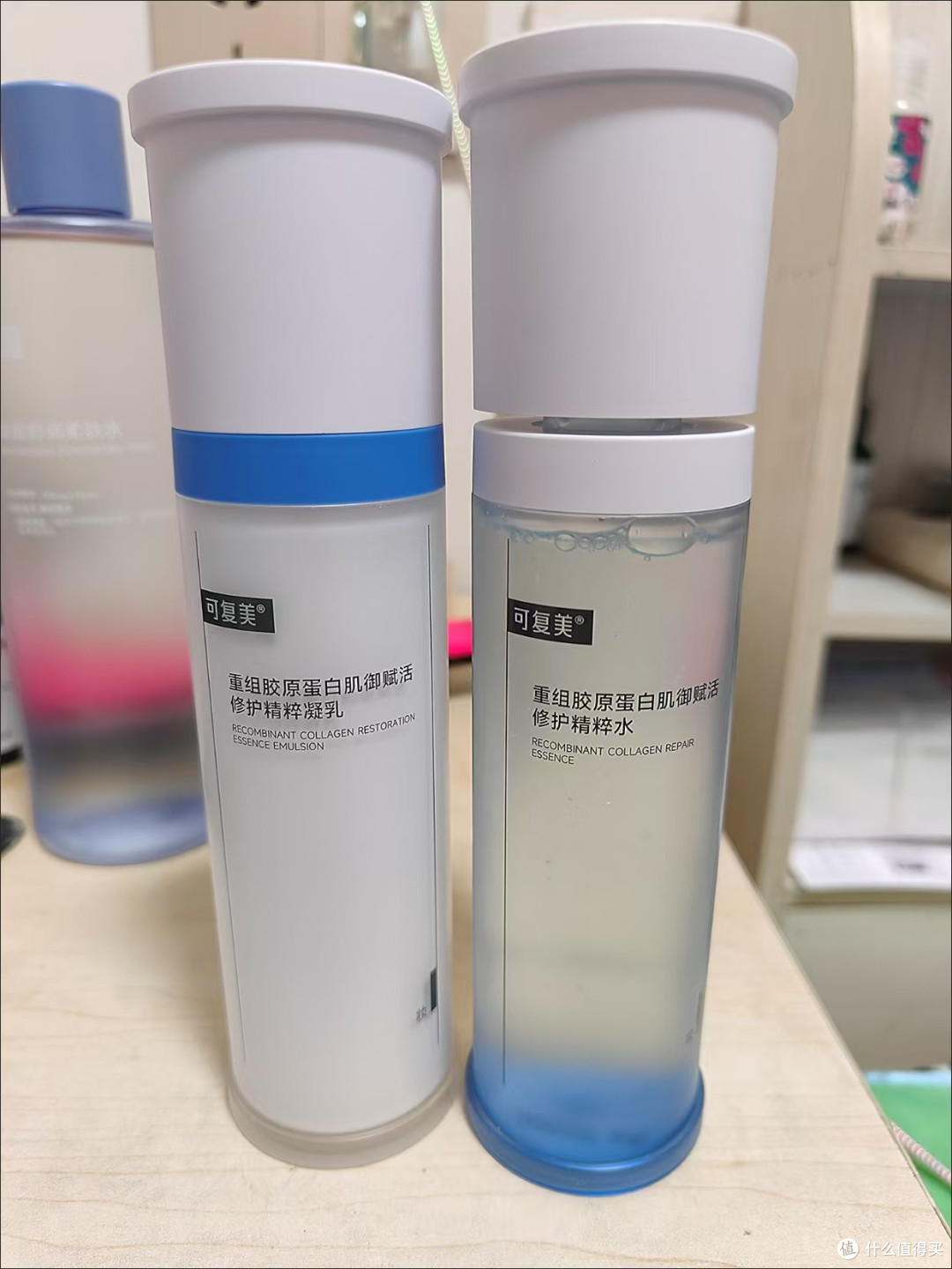 谁懂换季脸泛红干痒😭可复美胶原乳 2.0 真的敏皮本命