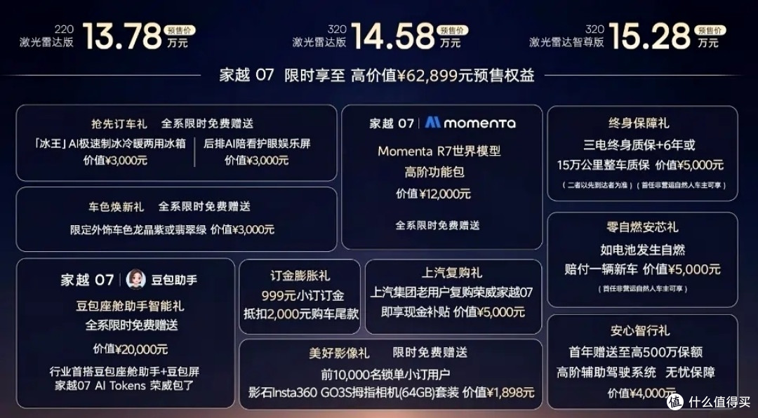 13.78万4米9大五座,豆包座舱+R7世界模型,荣威家越07舒适新选择