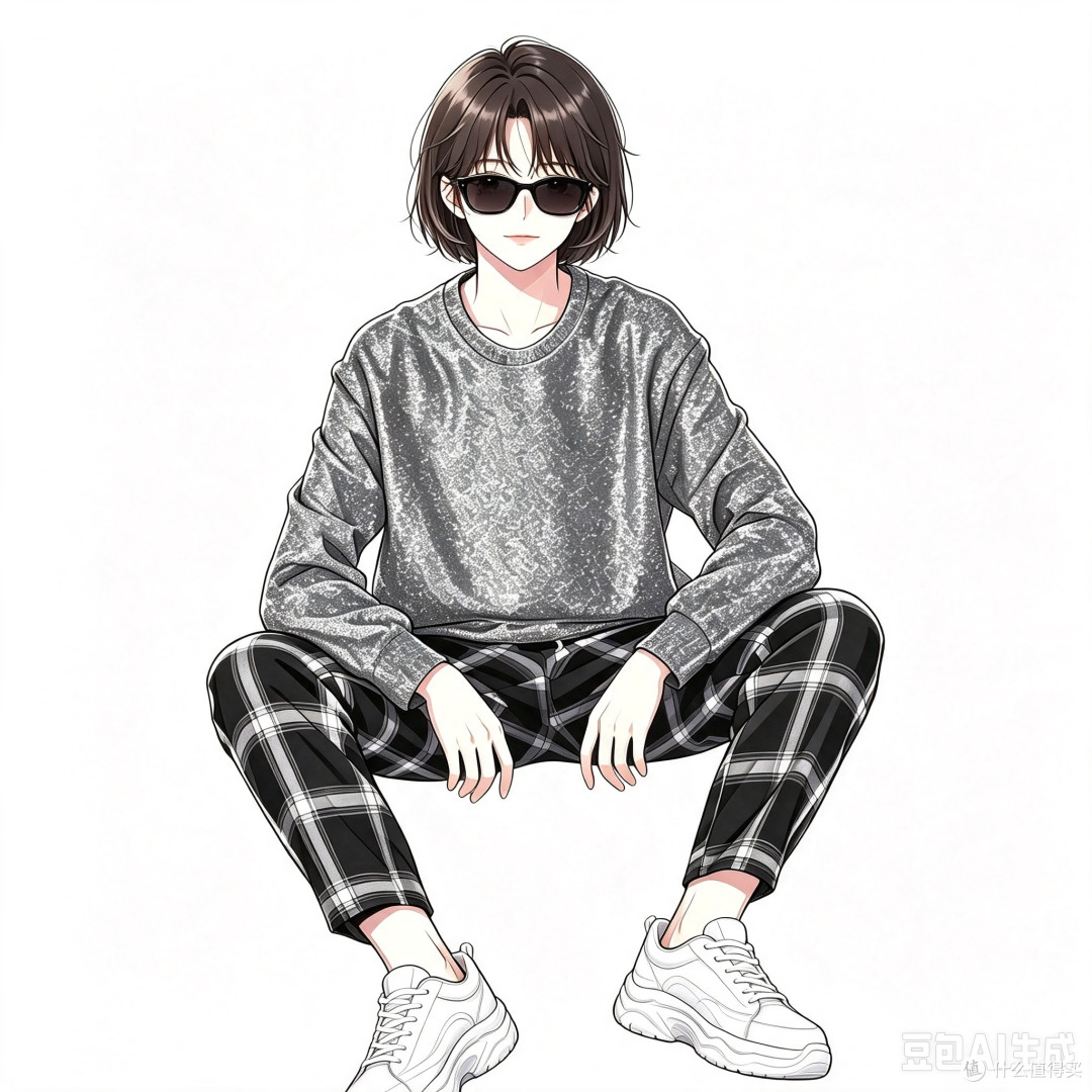 之前发的笔记人物形象，就是复刻这套的基础上处理的哈哈