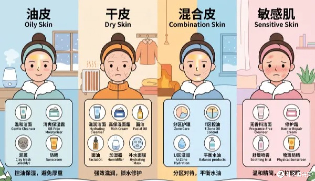 去北方脸干到卡粉,别急着敷面膜,涂对这一步就够了