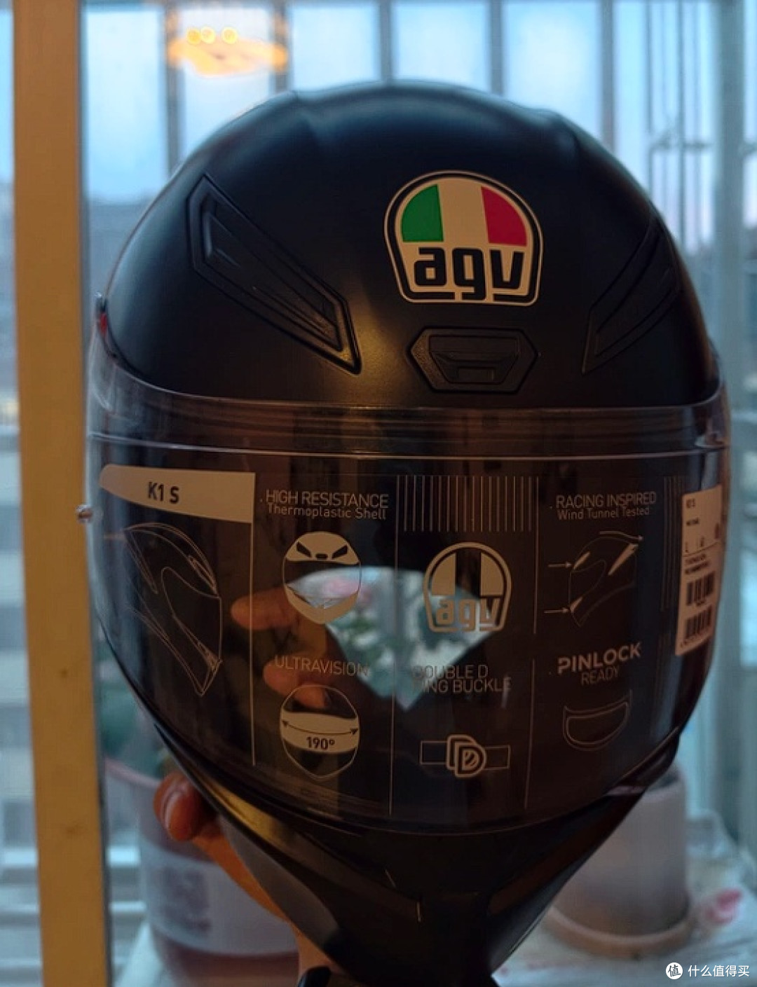 万元内进口全盔怎么选?AGV K1S选购指南