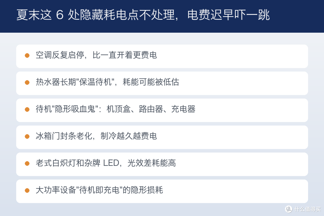 夏末这 6 处隐藏耗电点不处理，电费迟早吓一跳