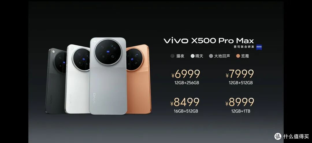 最高涨价2500元!vivo X500系列正式发布,5499元起!
