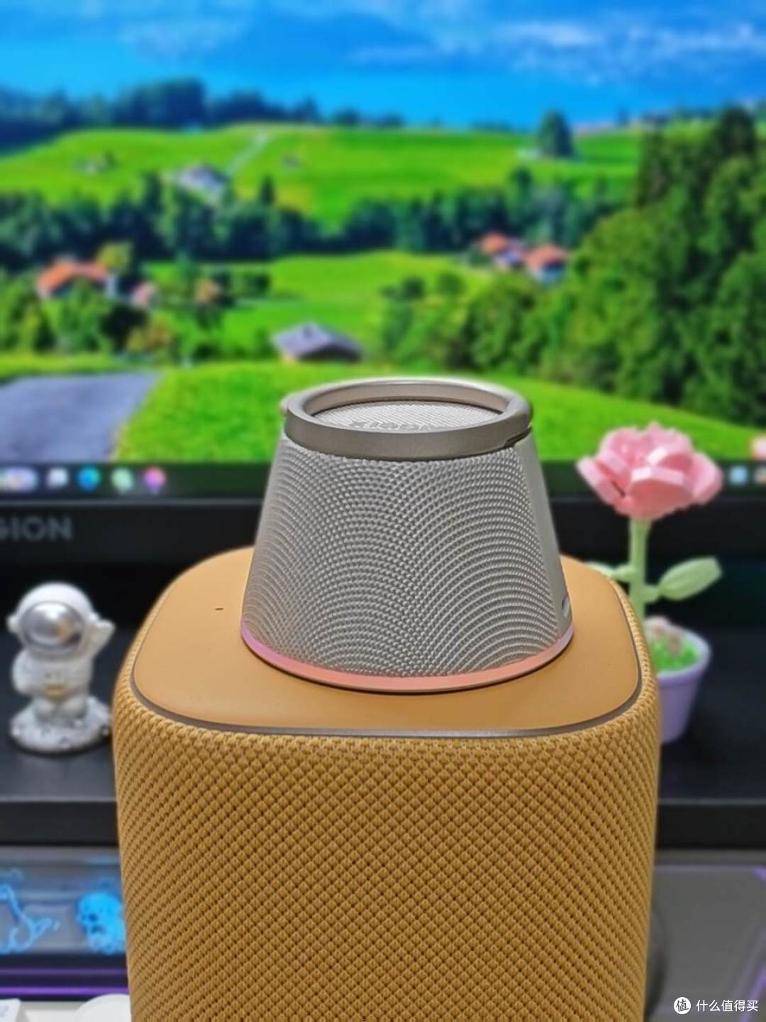一物多用,音箱支架二合一,听歌观影好搭子,小米蓝牙音箱磁吸版