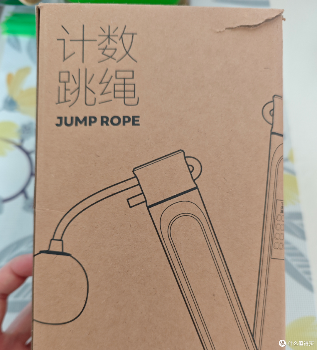 买了个可计数的跳绳