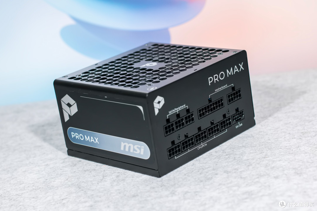 全桥架构白金效能,稳定高效,微星PRO MAX 1000P全模组电源实测