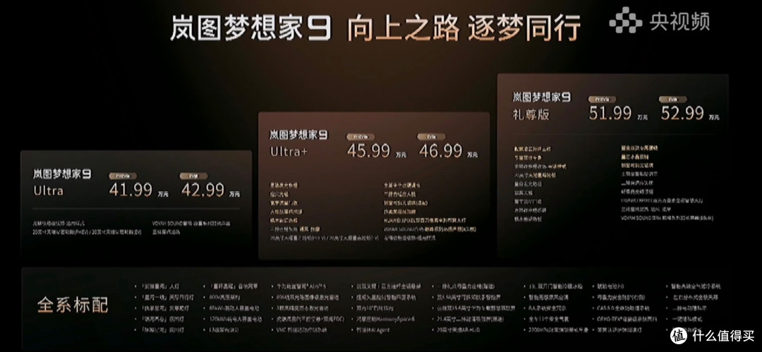 41.99万只是入门!梦想家9上市,国产MPV价格已经卷到50万了
