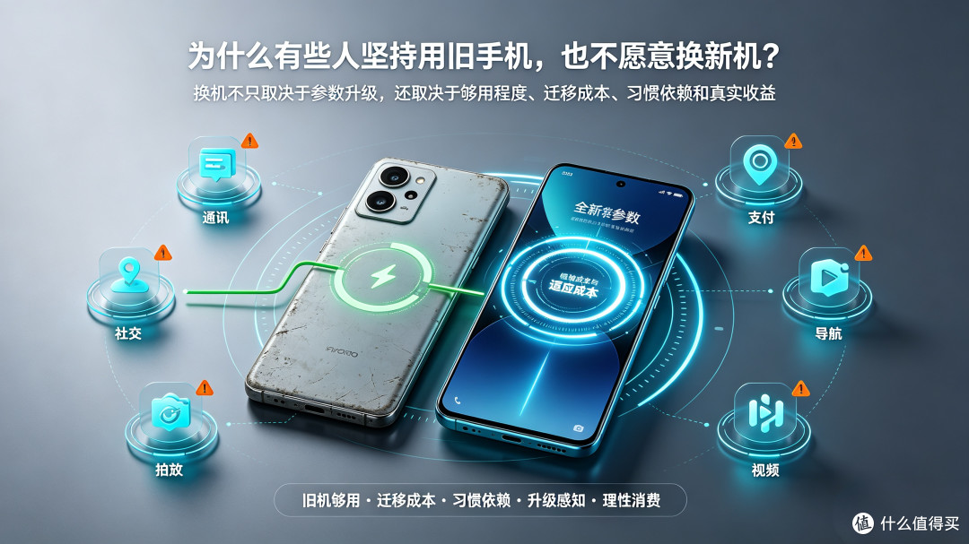 为什么有些人坚持用旧手机,也不愿意换新机