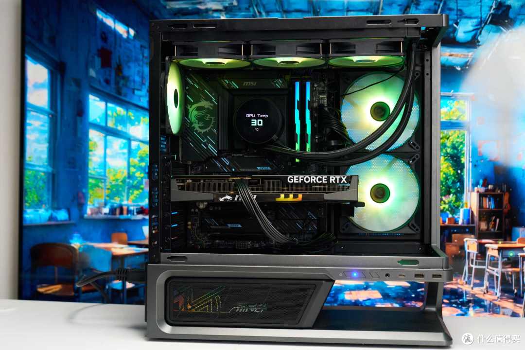 微星 MPG Ai1300TS PCIE5 月神:面向下一代旗舰的稳定供电方案