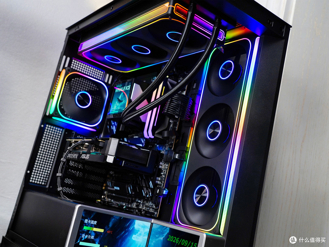 涨价时期的妥协:245k+5060Ti+双屏海景房机箱的装机方案