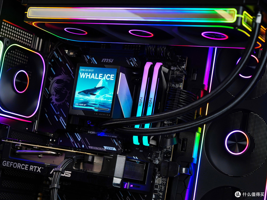 涨价时期的妥协:245k+5060Ti+双屏海景房机箱的装机方案