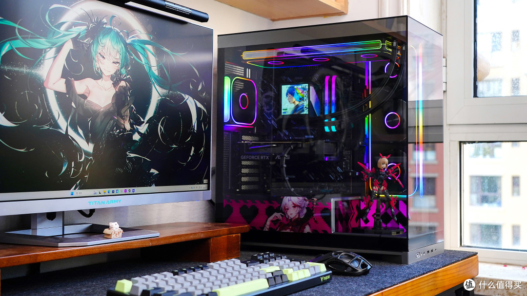 涨价时期的妥协:245k+5060Ti+双屏海景房机箱的装机方案