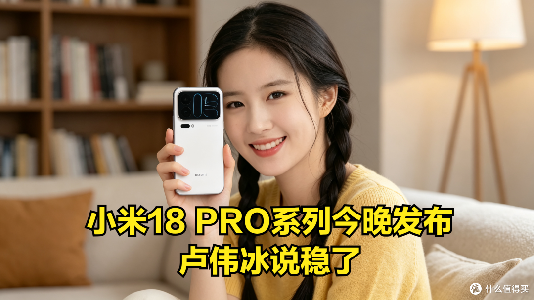 复刻余承东名言,卢伟冰官宣“稳了”,小米18 Pro系列今晚发布