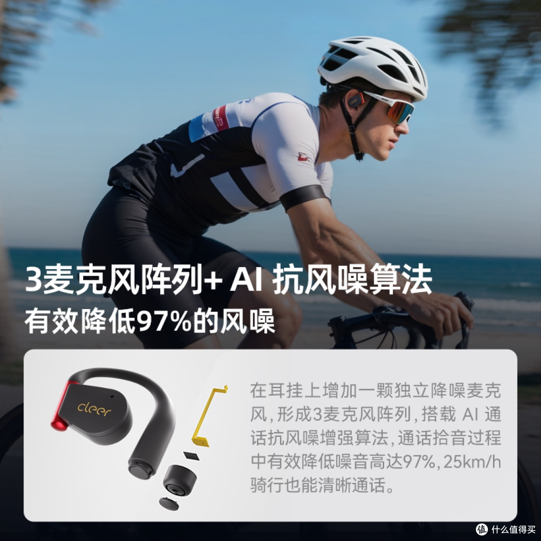 Cleer ARC5运动版Plus:抗风噪到底是不是噱头?跑步实测告诉你