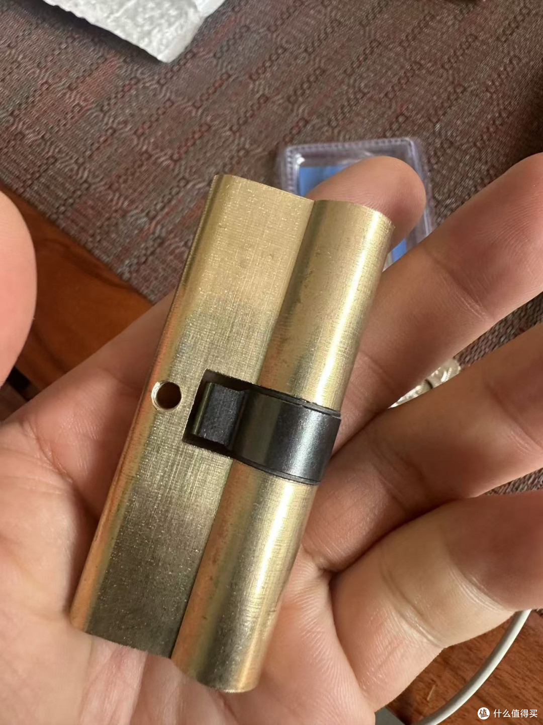 纯铜弹子锁芯,防撬防盗更耐用