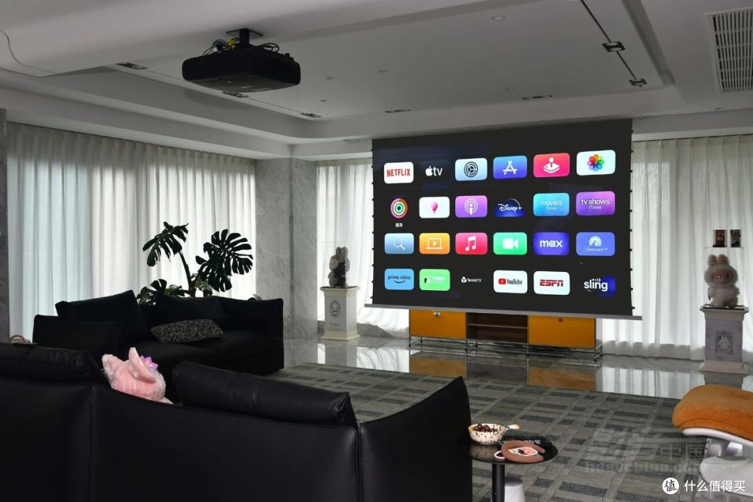 降下是影院、收起是客厅|南京EPSON CH-QB1000B案例赏析