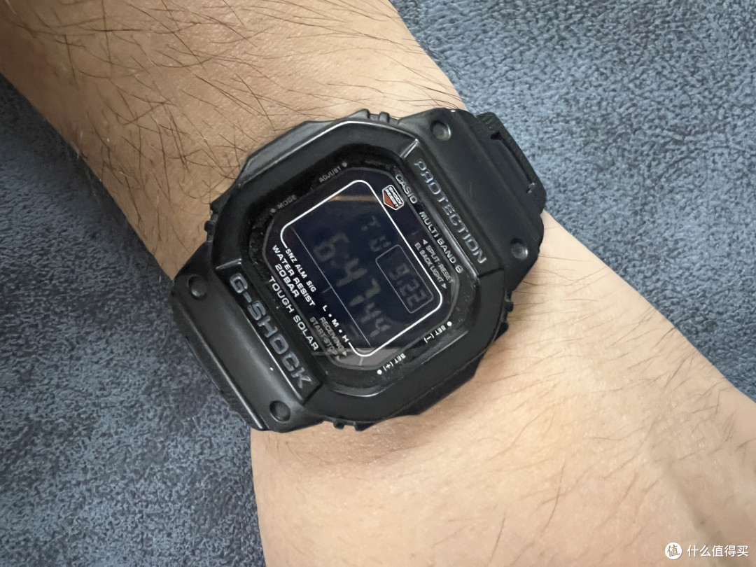 卡西欧GW-M5610BC戴了7年