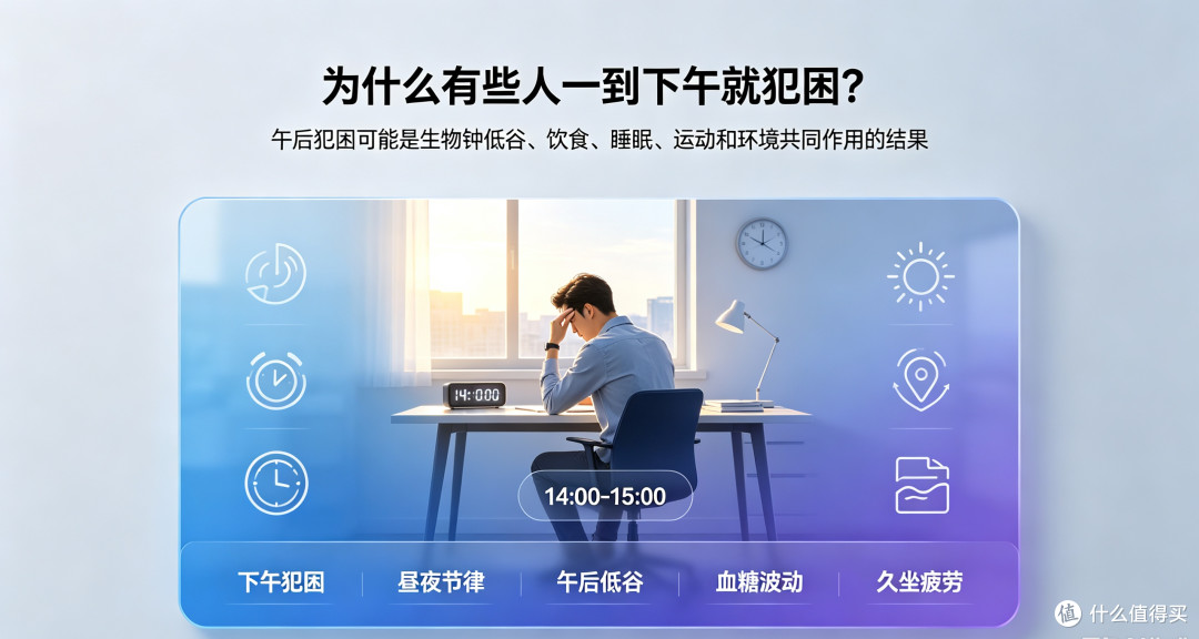 为什么有些人一到下午就犯困?