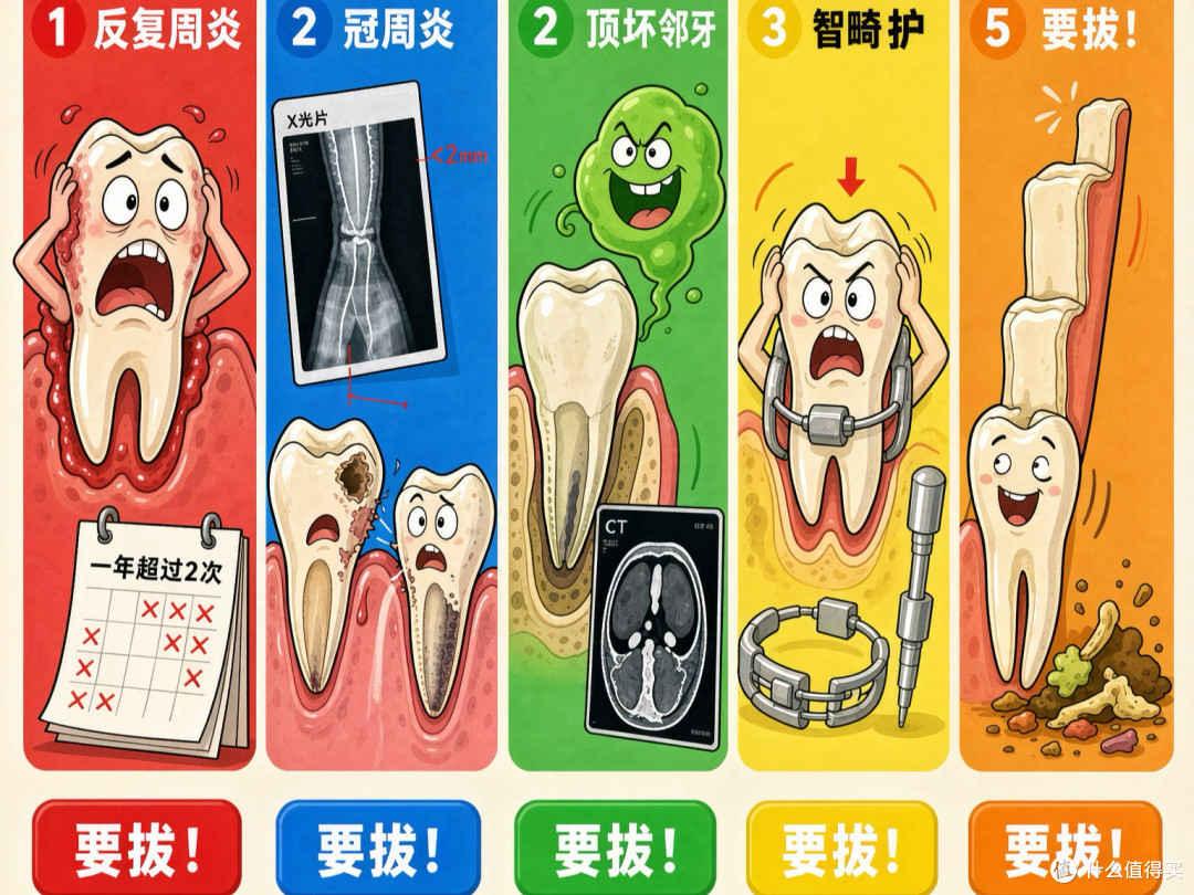智齿不痛不用拔?我把牙医没空跟你说的,一次说清