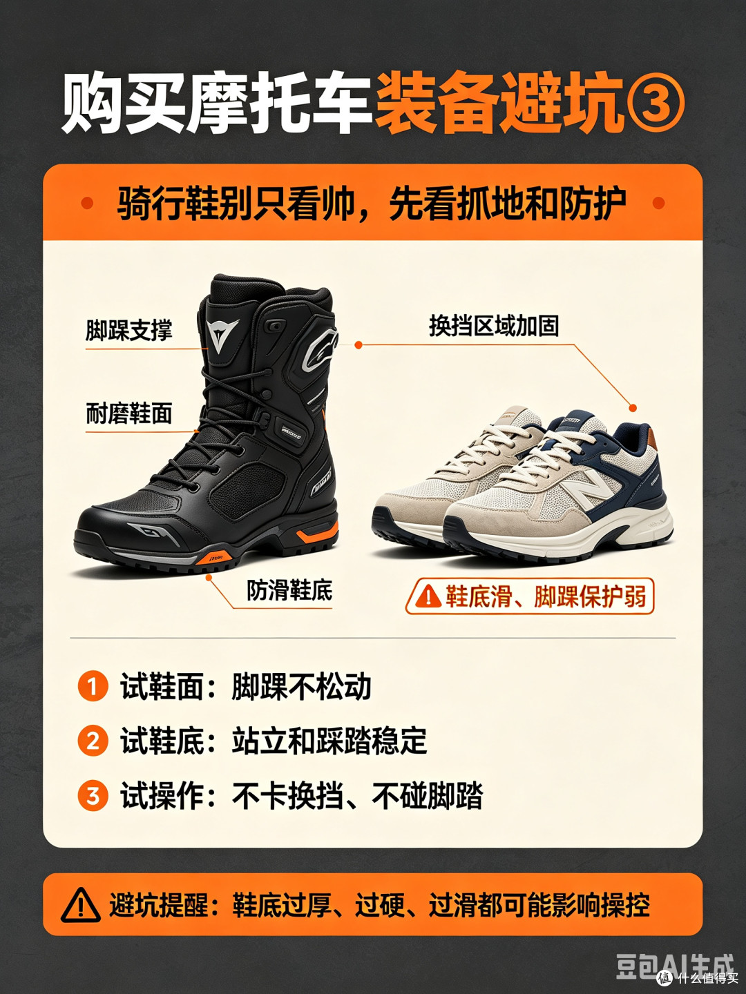 购买摩托车装备如何避坑
